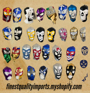 Mascaras de Lucha Libre
